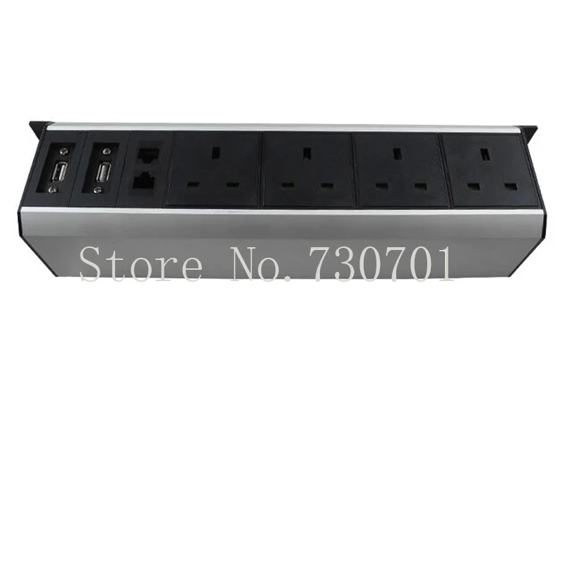 Под настольным креплением алюминиевая VGA USB HDMI розетка multipin kempinski lightweighting