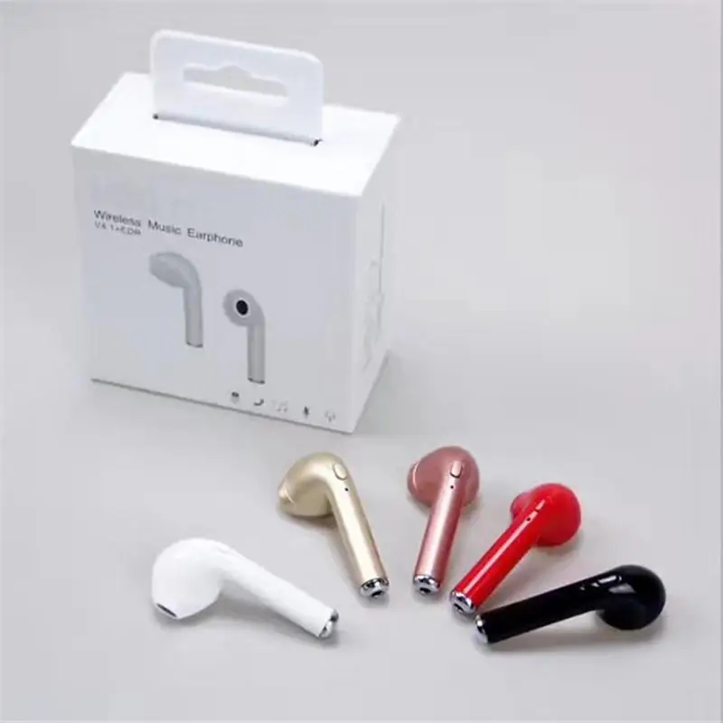 I7 беспроводные Bluetooth стерео наушники вкладыши мини для 4 1 Поддержка смартфона