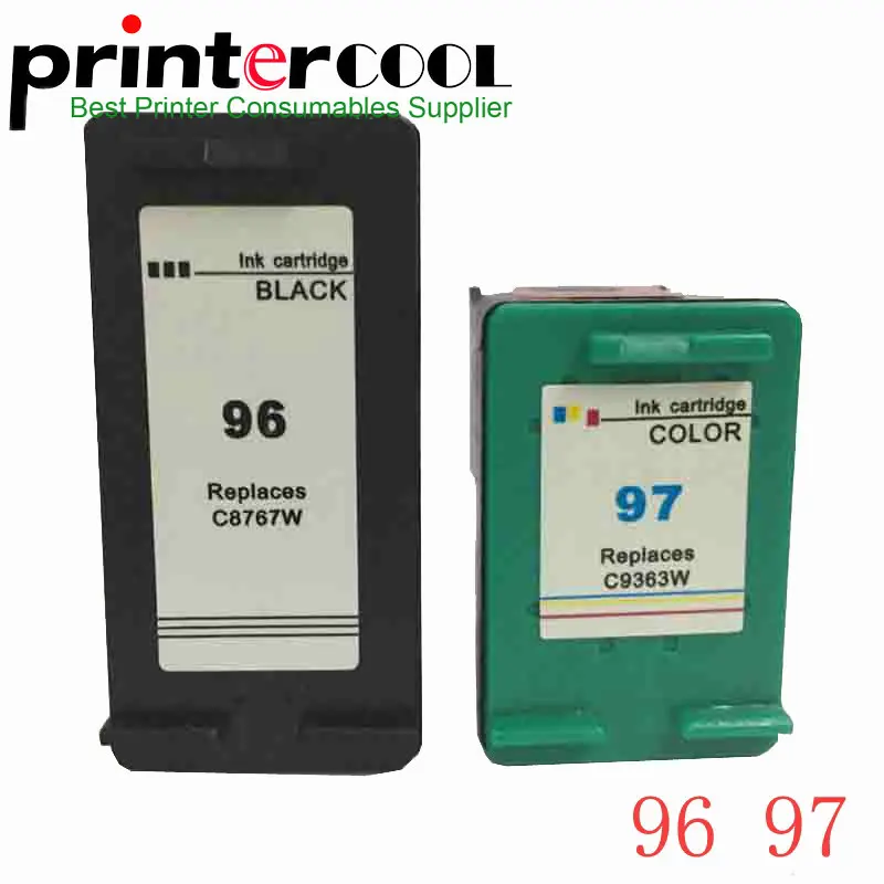 Einkshop 2 шт. для hp 96 97 чернильный картридж PhotoSmart 8100 8450 2610 2710 8750 Deskjet 5740 6540 6840 9800