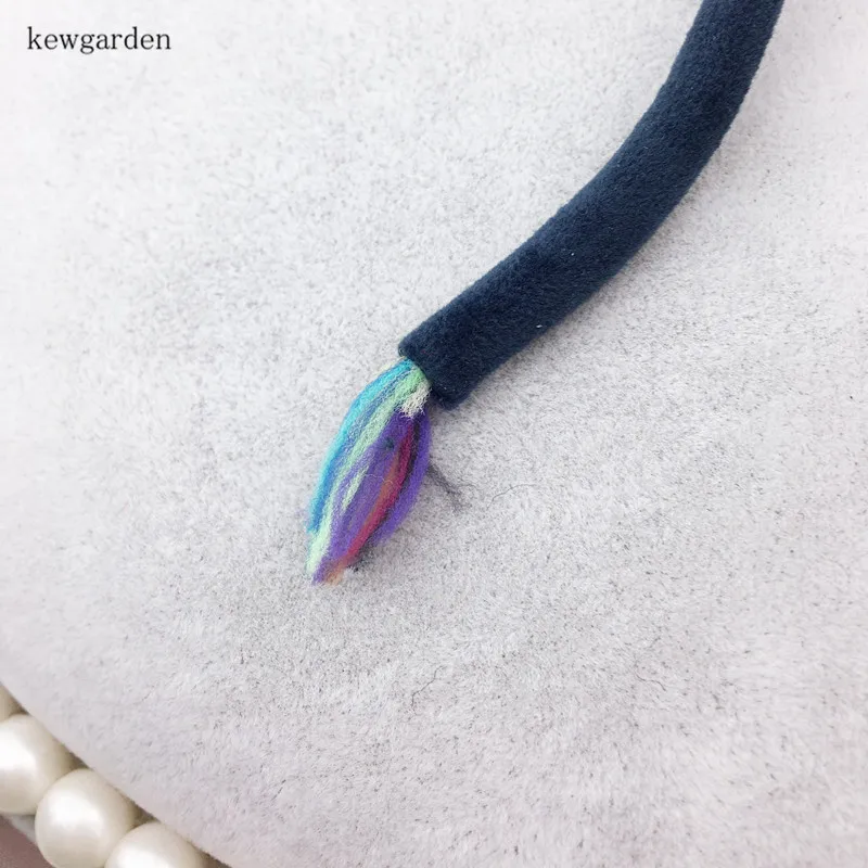 Kewgarden 5 мм ленты из искусственной норковой шерсти Женская атласная лента