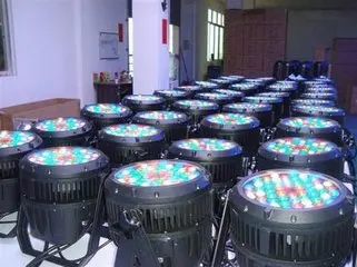 LED54 водонепроницаемый/наружное освещение/led par54 * 3 Вт/par led/dmx 512/Водонепроницаемая