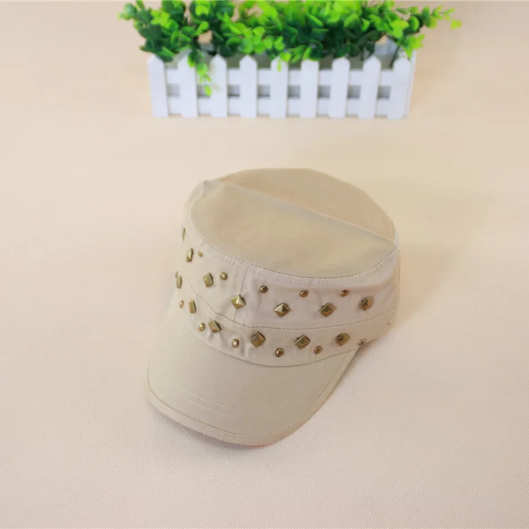 Новые Прибытия Классические Мужские Женщины Регулируемые Армии Равнине Vintage Hat