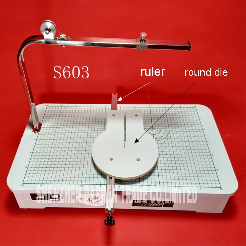 

S603 High Quality 220 V Hot wire foam cutter foam cutting machine tool Working table 59* 33*23 cm