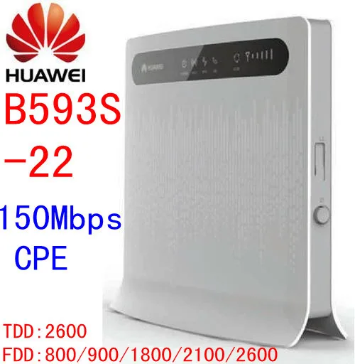 

Unlocked Huawei B593s-22 150Mbps 3g 4G lte CPE mifi wifi Wireless Router 3g 4g Wifi Mobile dongle 4g router rj45 b593