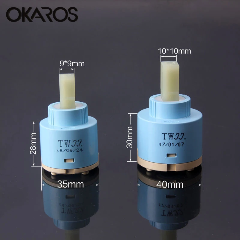 OKAROS 35 мм/40 мм керамический картридж кран смеситель Керамический дисковый