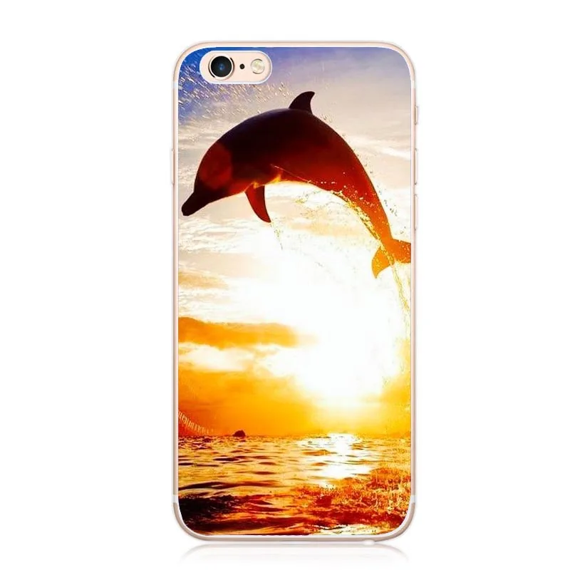 Мягкий чехол для iPhone X 8 7 6 6splus 5S Sunset Wild Snow Mountain River City Ocean Tower | Мобильные телефоны и