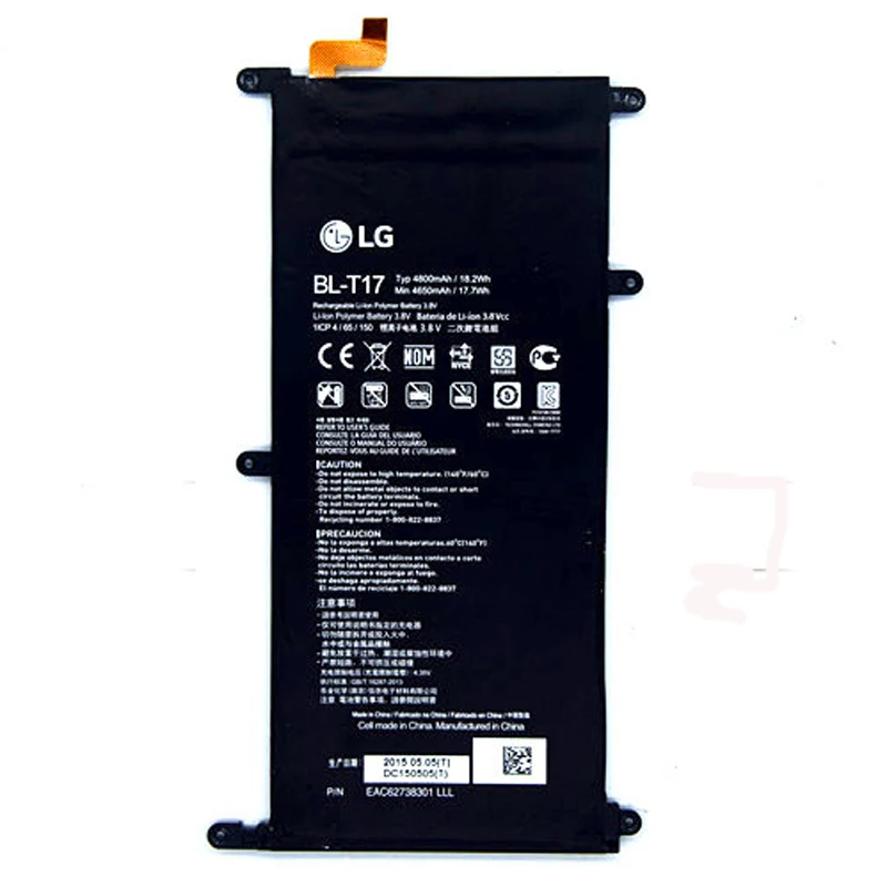 LG BL-T17 планшет Аккумулятор для LG G PAD X 8,3 VK815 VK810 V520 V522 4800mA