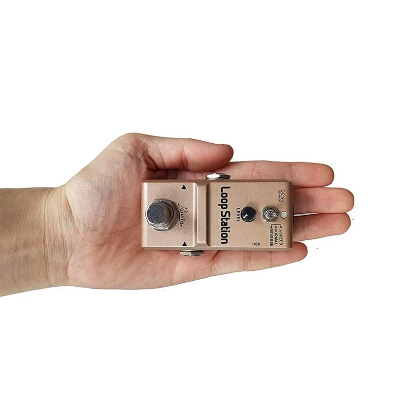 Rowin Ln-332S Loop Station Looper Effects Pedal Unlimited Overdubs 10 Minutes Of Looping 1/2 Time And Reverse | Спорт и развлечения