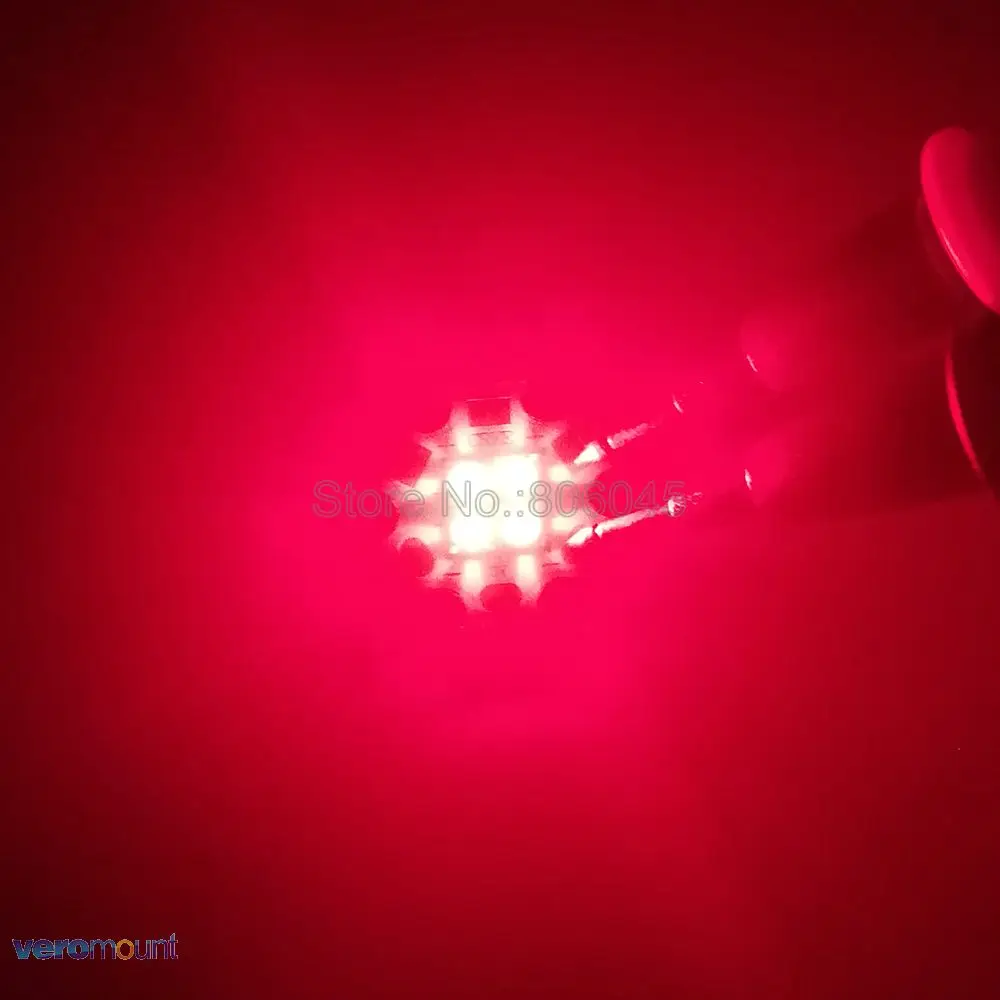 5x3 В/6 в/12 В Epi led s 3535 4 чипа 18 Вт высокомощный светодиодный излучатель для