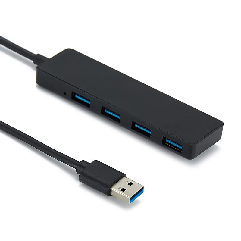 USB 3.0 4-Port Ultra Slim Data Hub For Macbook Mac Pro Mini IMac Surface XPS Notebook PC Flash Drives Mobile HDD |