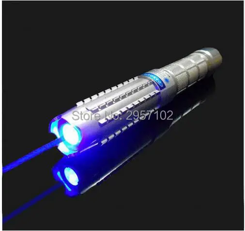 

Super Powerful! Military Blue laser pointer 1000000m 1000W 450nm Flashlight Burning Match/dry wood/Black/Burn cigarettes Hunting