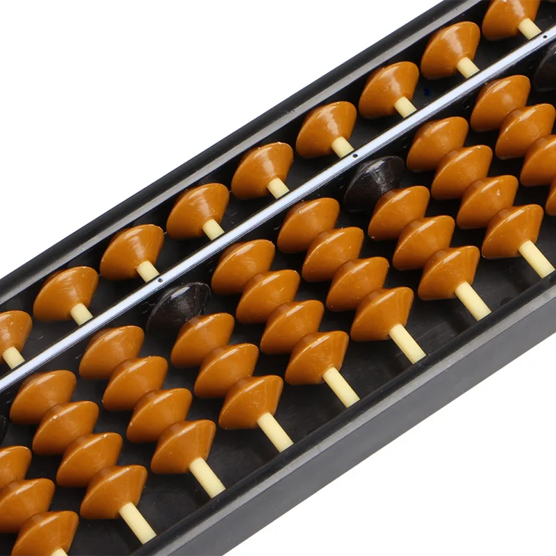 Пластмассовый Abacus 15 цифр арифметический инструмент детские математические