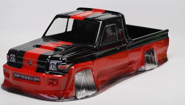 1/10 Scale RC прозрачная грузовая база колесная 313 мм подходит для осевых Scx10II AX90046 AX90047