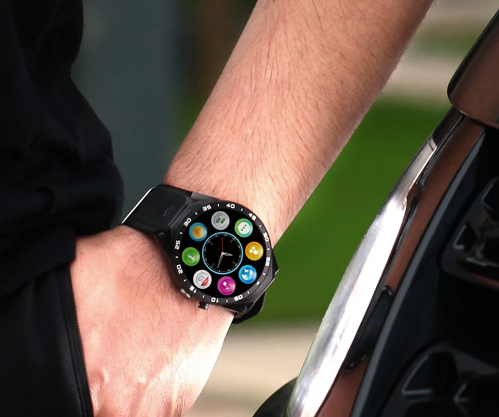 Оригинальный бренд Android 5 1 Smart Watch 512 МБ + 4 ГБ Bluetooth 0 Wi Fi 3g Smartwatch телефон наручные