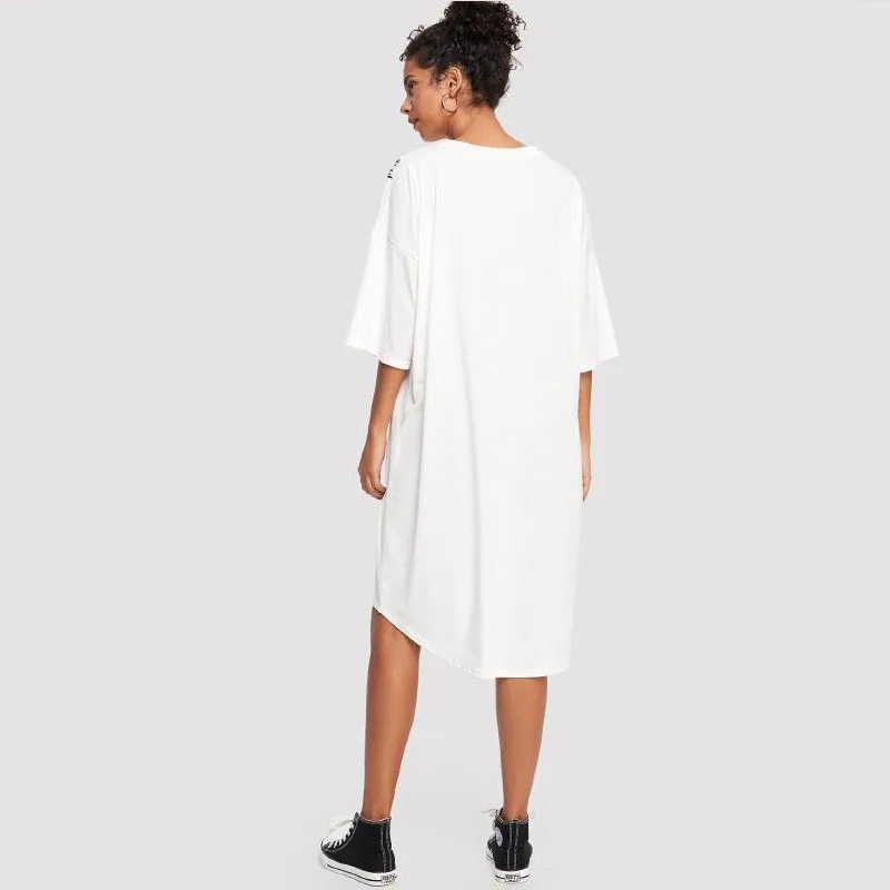 Платье для беременных с коротким рукавом простой свободная одежда Летний Новый