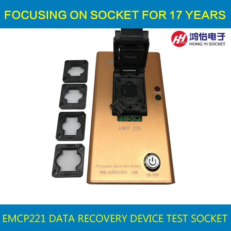 EMMC221 разъем Восстановление данных устройства для телефона android NAND flash чипы