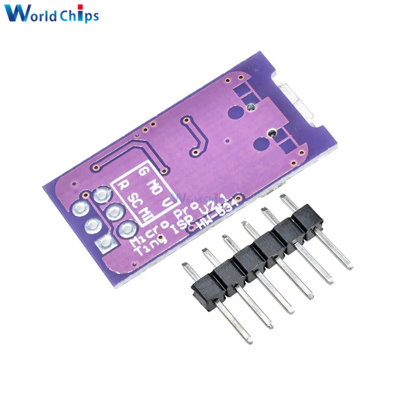 Миниатюрный программатор AVR ISP ATtiny44 ATTiny45 ATTiny85 микроконтроллер для Arduino IDE