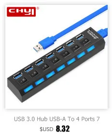CHYI type C до 3 порта USB3.0 USB2.0 концентратор с USB-C Женский к USB-A Штекерный Кабельный соединитель Адаптер сплиттер для Macbook аксессуары