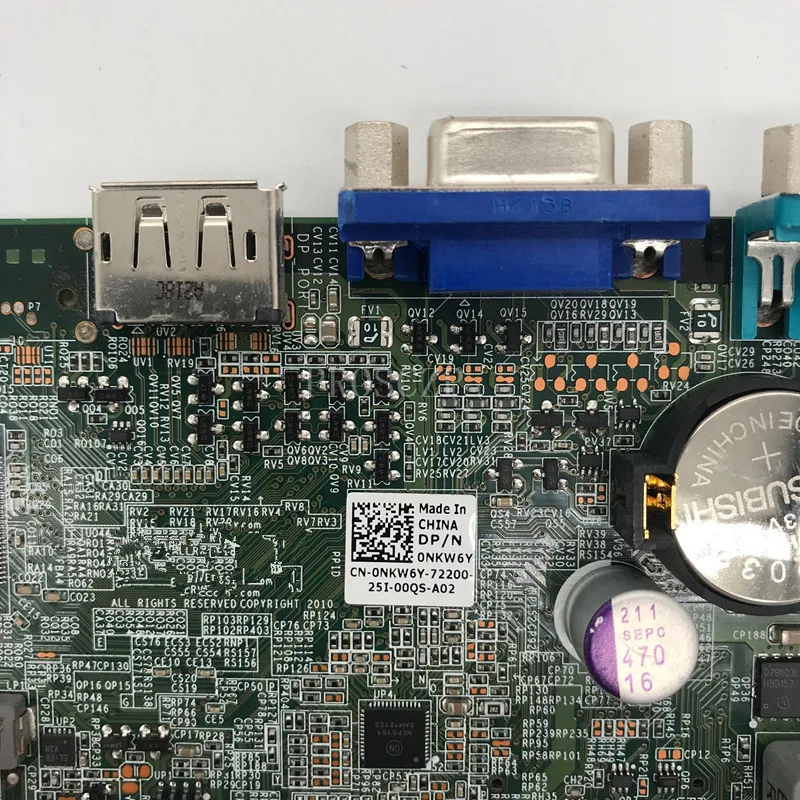 Бесплатная доставка Для GX790 установлен материнская плата CN-0NKW6Y 0NKW6Y NKW6Y работает