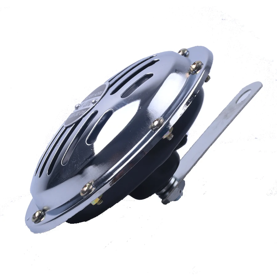 125 мм Электрический воздушный гудок 12 В громкий хромированный алюминиевый для