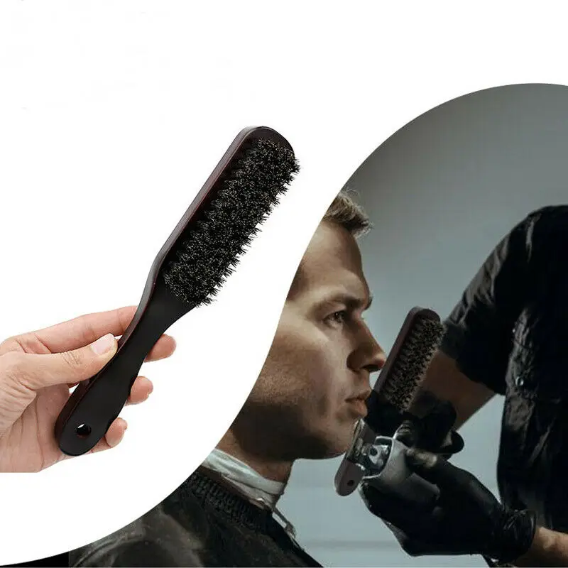 Бесплатная доставка Мужская кабана расческа щетка для волос борода усов Военная твердая деревянная