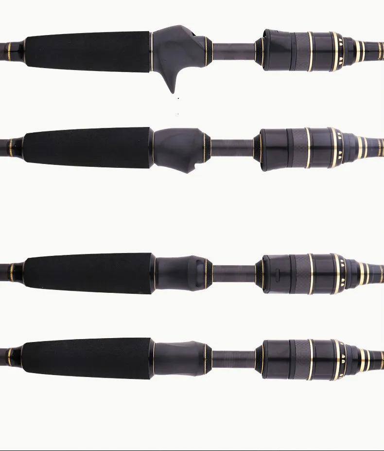 Углеродная Приманка Удочка 1,8 m 2,1 m 2,4 m Pesca M power Olta 3-15g приманка вес baitcasing палочки 2 секции спиннинг литое удилище