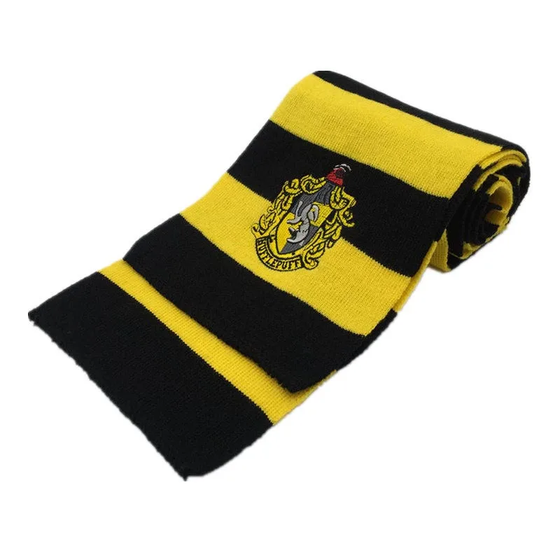 Unisex Children Hufflepuff Scarves Cosplay Costumes Neckerchief Men Women Boy Girl Scarf | Аксессуары для одежды