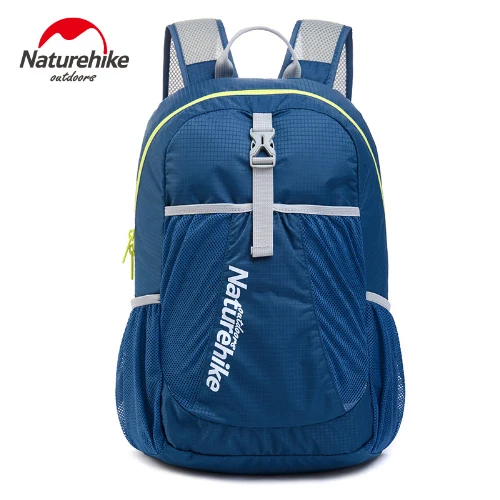 Рюкзак NatureHike, спортивный мужской рюкзак для путешествий, женский рюкзак, ультралегкий, для отдыха на природе, школьные рюкзаки, сумки, 22л, 5 цветов - Цвет: Navy blue