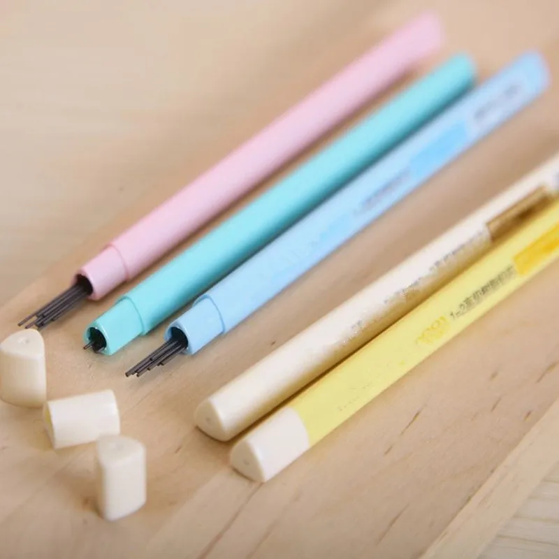 

Coloffice 1PC Automatically 2B Pencil Refills Lead Writing Lubrication Mechanical Pencil Lead 0.5mm and 0.7mm School Stationery