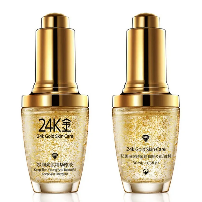 Бренд BIOAQUA Pure 24K Gold эссенция против морщин Коллаген для ухода за кожей лица