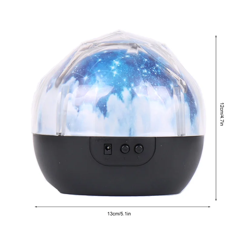 Ночник Lampara проектор Estrellas Moon Lamp вращающийся звездного неба 5 комплектов фильмов