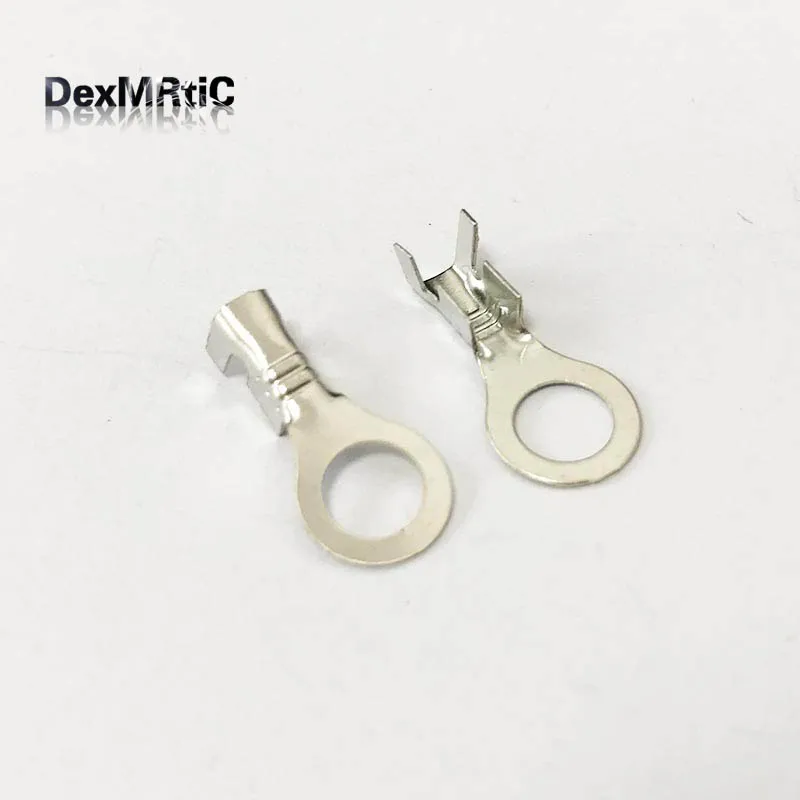 Соединитель клеммный медный с диаметром отверстия 4 мм 50 шт.|connector copper|connector 4mmconnector