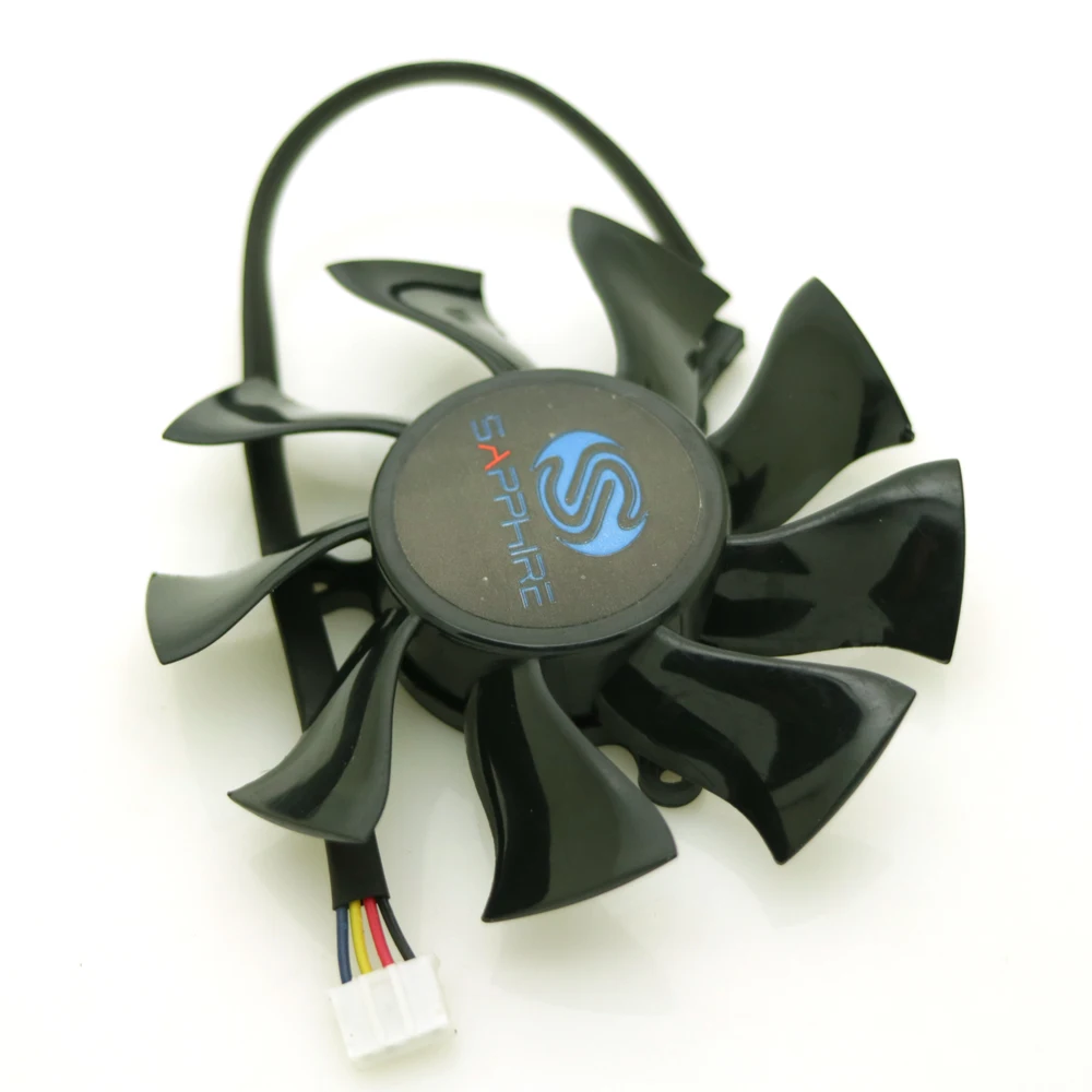 FD8015H12S DC12V 0.0.32A 75 мм вентилятор для Sapphire HD6850 HD4860 HD5850 HD4890 охлаждающий видеокарты 4