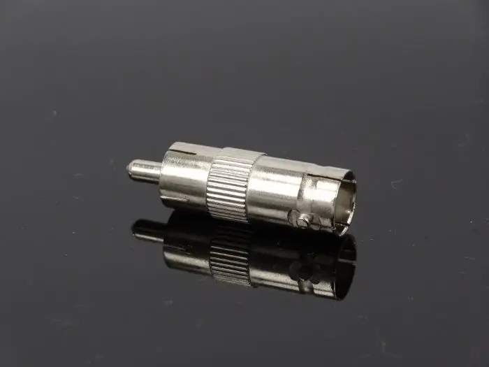 BNC Женский RCA Мужской коаксиальный кабель соединитель Адаптер для CCTV камера аудио камера система видеонаблюдения