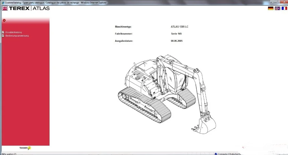 Схема электрооборудования terex tlb 825