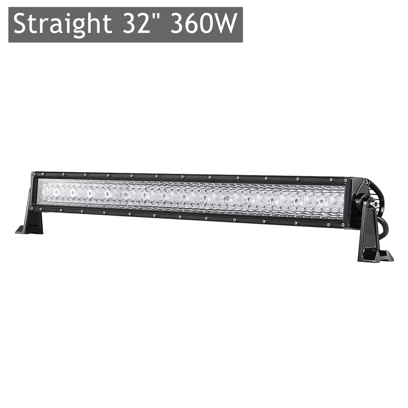 straight 32inch 360w Oslamp 1" 22" 3" 42" 5" 52" светодиодный рабочий светильник, светодиодный светильник для внедорожника, грузовика, внедорожника, квадроцикла 4x4 4WD - Цвет: straight 32inch 360w