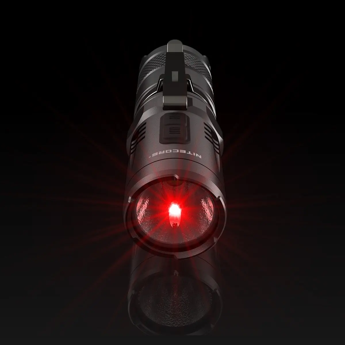 2015 New Nitecore MT10C Portable Tactical Flashlight CREE XM-L2 U2 920 Lumens Red Light Illumination CR123A Camping Hand | Освещение