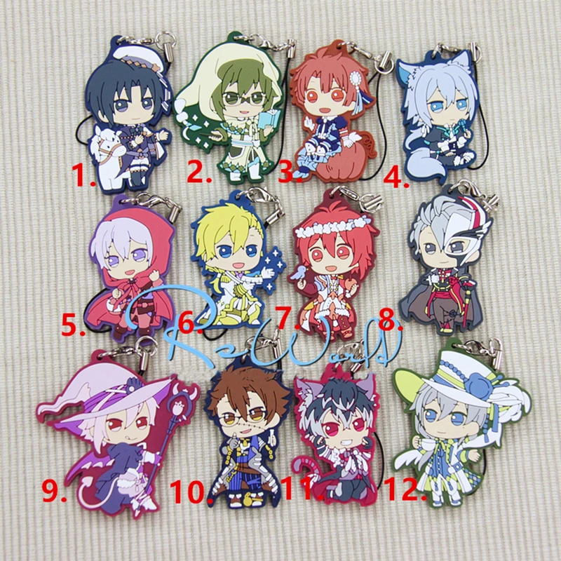 1 шт. аниме брелок IDOLiSH 7 Изуми Иори Никайдо Ямато Мицуки YOTSUBA Тамаки Осаки SOGO