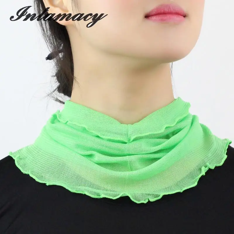 100% натуральный шелковый шарф женский рукав головной воротник накладной