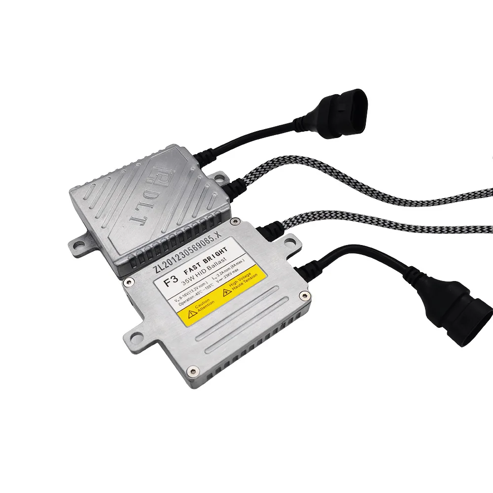 35 Вт HID Xenon комплект балласт для DLT F3T с HeartRay HID ксеноновая лампа H1 H3 H7 H11 9005 9006 9012 D серии модернизированная фара