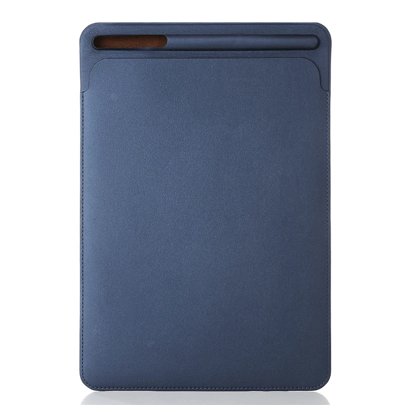 Кожаный чехол для Apple iPad Pro 9,7, 10,2, 10,5, 11 дюймов, чехол для iPad Air 3 - Цвет: Dark blue