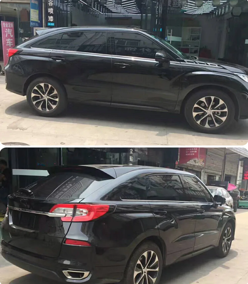 Высокое качество 1 52x10 м черная пленка для тонировки автомобиля тонировка окна от