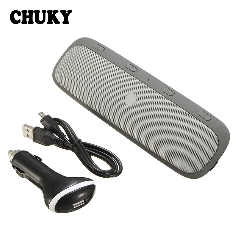 CHUKY Bluetooth автомобильный комплект громкой связи беспроводной динамик телефон для