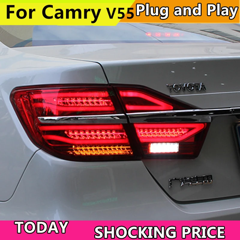 Автомобильный Стайлинг задний светильник аксессуары для Toyota Camry светодиодный
