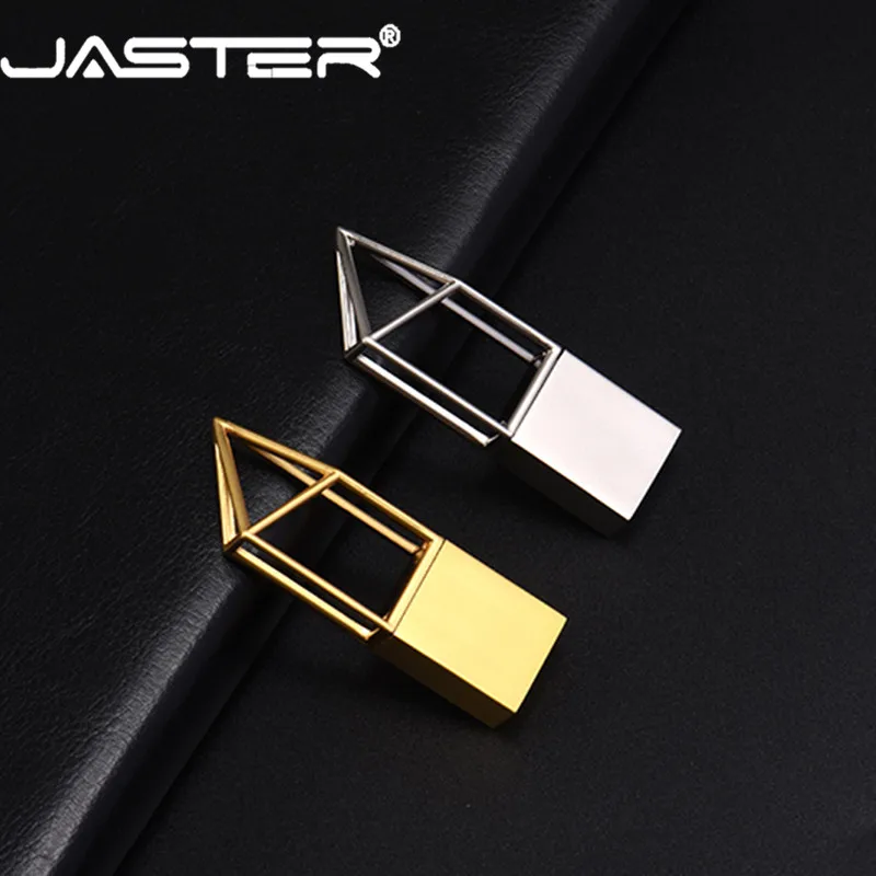 Металлический флеш накопитель JASTER 16 ГБ 8 4 64 32 ГБ|USB флэш-накопители| |