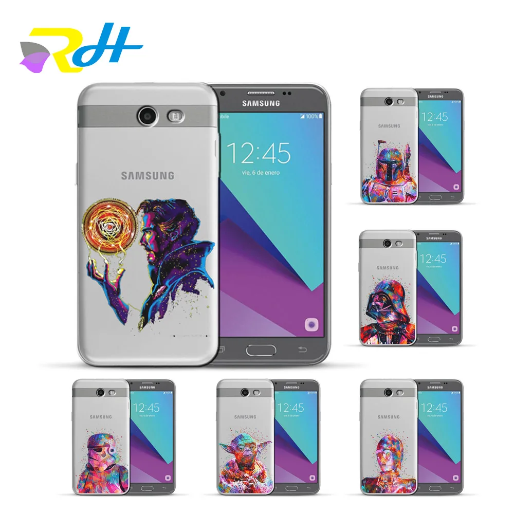 Мягкий ТПУ чехол для Samsung Galaxy S8 Coque Etui Star Wars S9 S7 Edge Plus J3 J5 J7 2016 2017|Чехлы-накладки| |