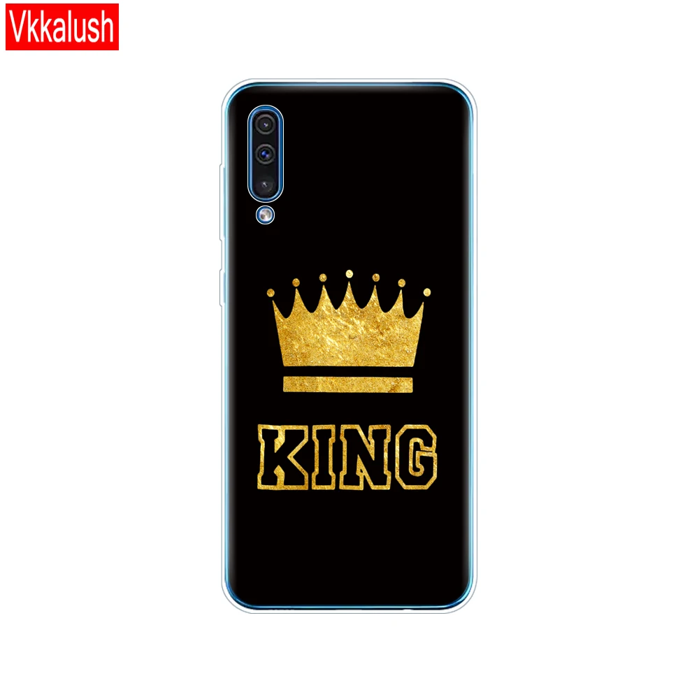 80078 Чехол для samsung Galaxy A50 силиконовый прозрачный Футляр задняя крышка чехол для телефона для samsung A50 A505 A505F SM-A505F мягкий чехол 6,4 - Цвет: 80078