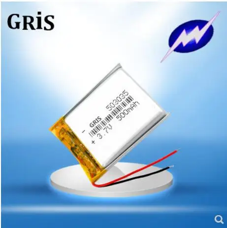 

3.7V polymer lithium battery 503035 traffic recorder, wireless Bluetooth speaker charging core 500mAh