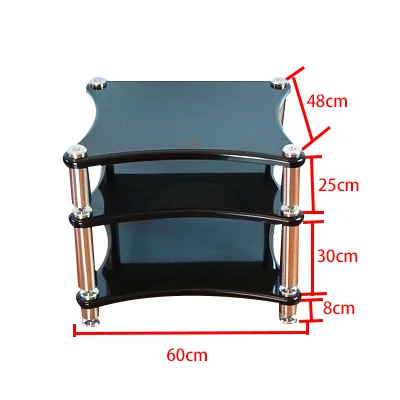 3 Layer Height 3 HIFI аудио динамик сабвуфер усилитель декодер усилителя Сплит Версия рама стойка оборудование амортизатор штатив полка ножка - Цвет: 3 Layer Height 3