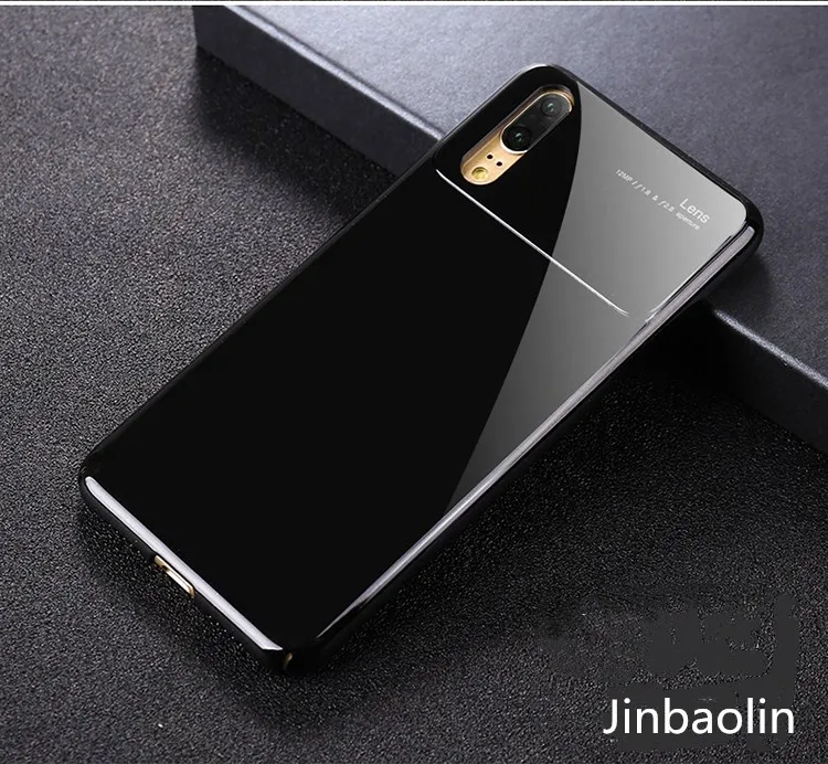 Чехол для Huawei P20 Pro роскошный чехол из закаленного стекла на заднюю панель